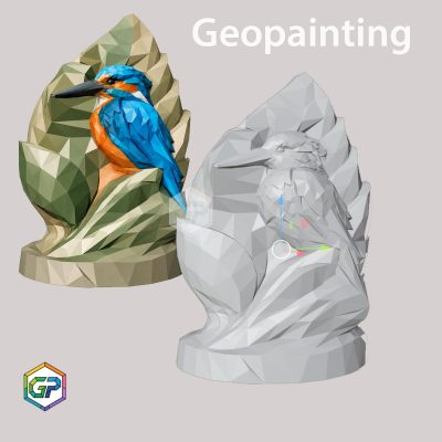 Geo beeldje ijsvogel